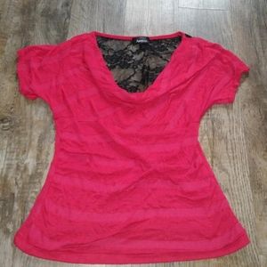 💥3 for $15 Red lace top